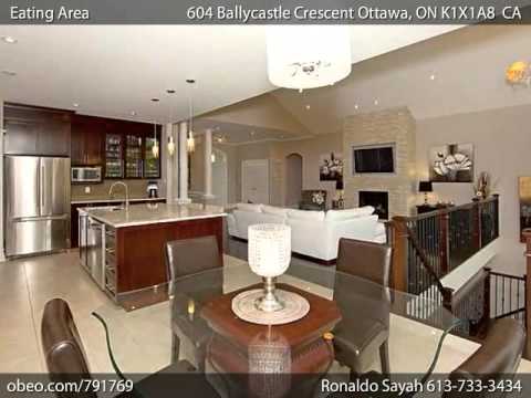 604 Ballycastle Crescent Ottawa ON K1X1A8