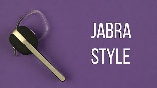 JABRA Style Black (BTH-000041) - відео 1