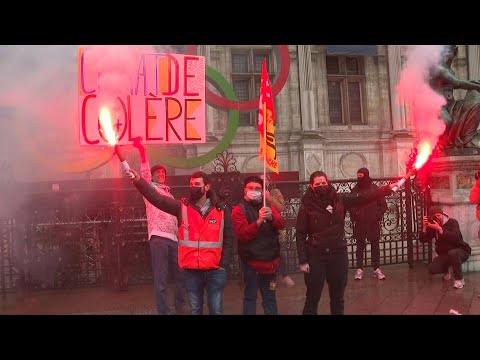 Retraites: manifestation à Paris après la décision du Conseil constitutionnel | AFP Images