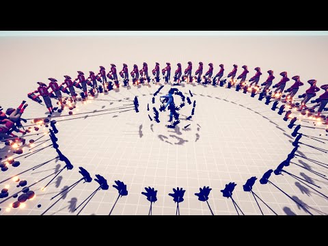 Harpooner vs Every Unit - Totally Accurate Battle Simulator TABS