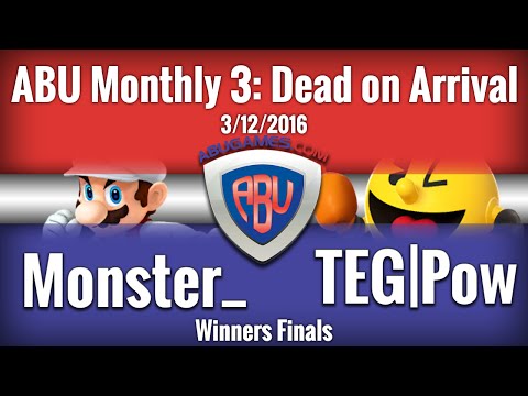 ABU Monthly 3: Monster_ (Mario) vs. TEG | Pow (Pacman) - Winners Finals
