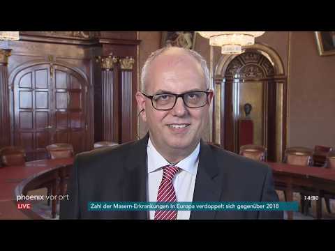 Bremens neuer Bürgermeister: Schaltgespräch mit Andreas Bovenschulte (SPD) am 29.08.19