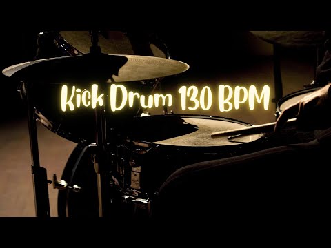Kick Drum 130 BPM ⨀ 5 Hours and All Dark Screen