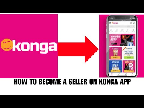 How to become a seller on Konga App