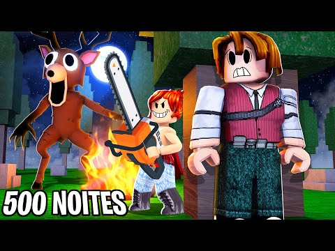 I SPENT 500 NIGHTS IN THE FOREST with CRIS MINEGIRL