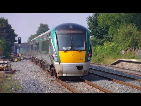 IE 22000 Class Intercity Train 22246 - Kildare Station