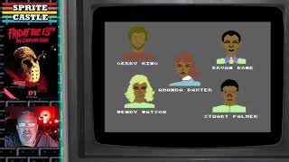 Sprite Castle Plays Friday the 13th (Commodore 64)