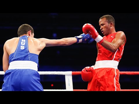 Lázaro Álvarez (CUB) vs. Albert Batyrgaziev (RUS) Russia-Cuba Duals 2018 (60kg)