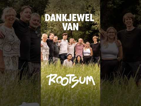 Persoonlijke bedankboodschap van Mathias