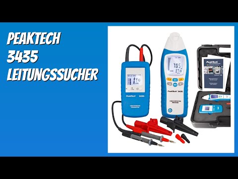 BEWERTUNG (2025): PeakTech 3435 Leitungssucher. Infos
