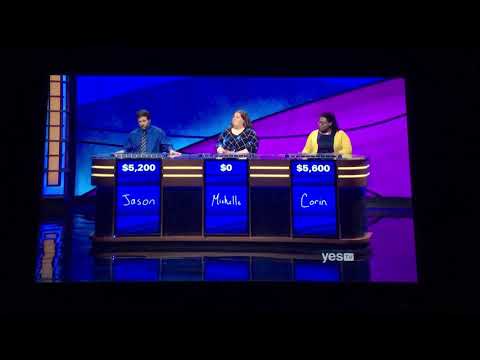Jeopardy, Jason Zuffranieri Day 4 - Jason BETS IT ALL on the 1st Daily Double (7/24/19)