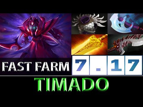 Timado [Spectre] How To Fast Farm Efficiently ► Dota 2 7.17