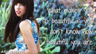 Carly Rae Jepsen &amp; Justin Bieber - Beautiful (with lyrics)