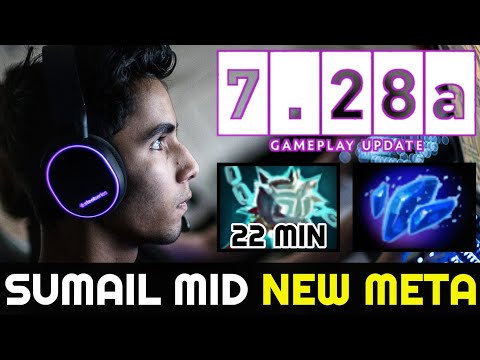 SUMAIL is Creating New Meta — Mid Monkey King with Fast Gleipnir 7.28 Dota 2