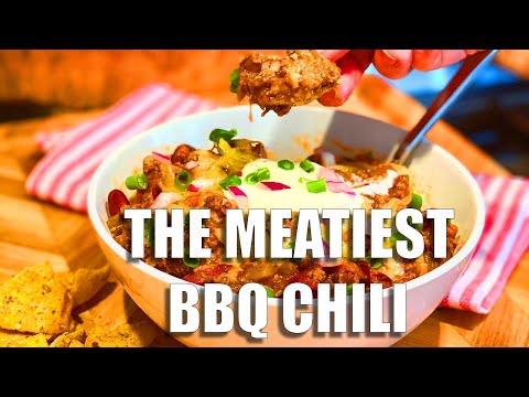 HOW TO MAKE THE MEATIEST BBQ CHILI | At Home With Roma