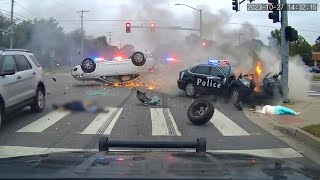 No Mercy Police Chases CRAZY Moments Brutal PIT Maneuvers and High-Speed Crashes! #2