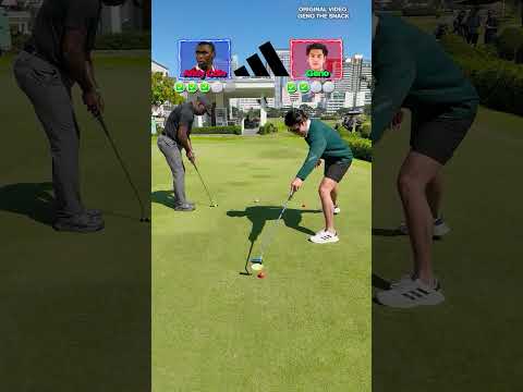 พัดกอล์ฟแข่งกับ Andy Cole #GenoTheSnack #TheSnack #adidasgolf #adidasgolfthailand #AndyCole #golf