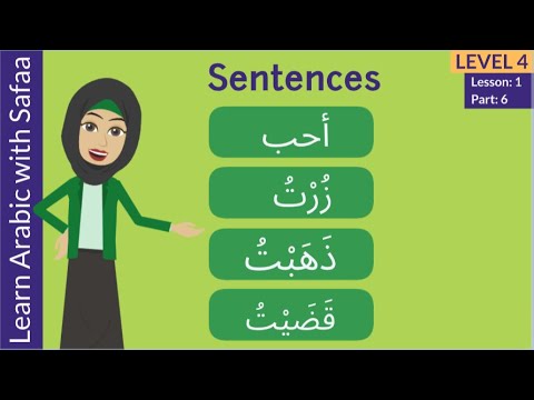 Lesson 1: Part 6(Level 4):Sentences(using Verbs)-Visit to the City of Beauty : Learn With Safaa