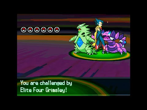 Pokemon Volt White 2 Redux - vs Elite Four Grimsley (Singles, Challenge Mode)