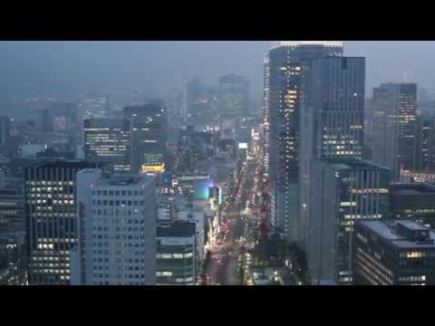 Mandarin Oriental Dusk to Night from the 36th Floor