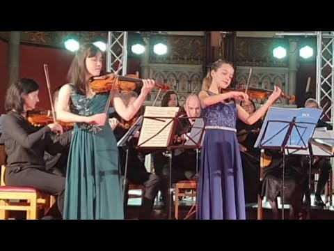 Sylvia Huang, Victorine Meurice - Bach - Concerto for Two Violins in D minor, BWV 1043