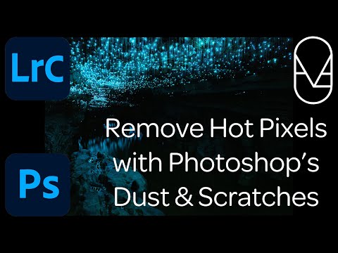 Editing Out Hot Pixels Using Photoshop's Dust & Scratches Filter