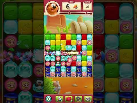 Toon Blast Level 8121 - NO BOOSTERS