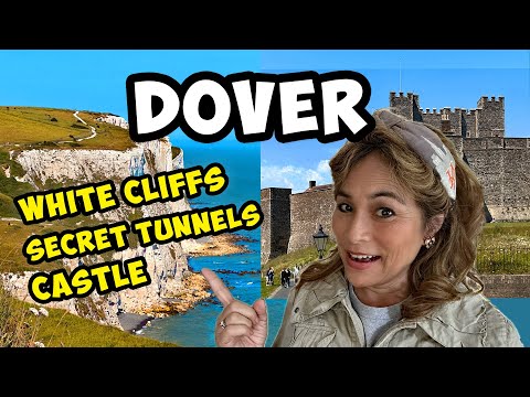 Episode 34 - Exploring DOVER, ENGLAND: White Cliffs, Ancient Tunnels & Wartime History