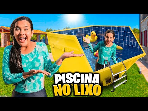 WE BUILT A POOL IN A DUMPSTER *DID IT WORK?