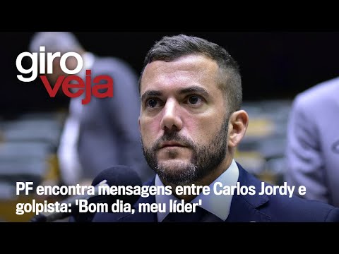 , title : 'Mensagens indicam ligação de deputado a atos golpistas, diz PGR | Giro VEJA'