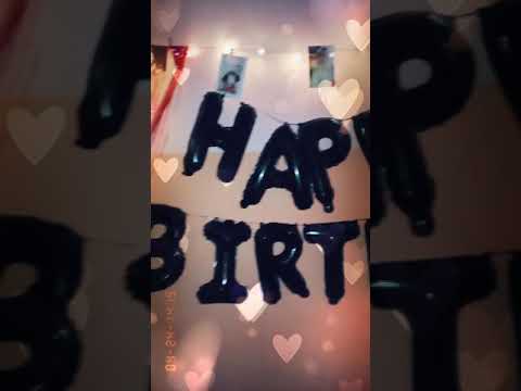 hAdiya birthday decorate