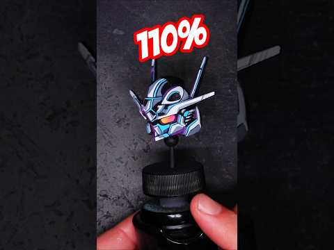 Cel Shade GUNDAM #gundam #gunpla #aerial #cellaring #miniaturepainting #warhammer40k #synthwave #40k