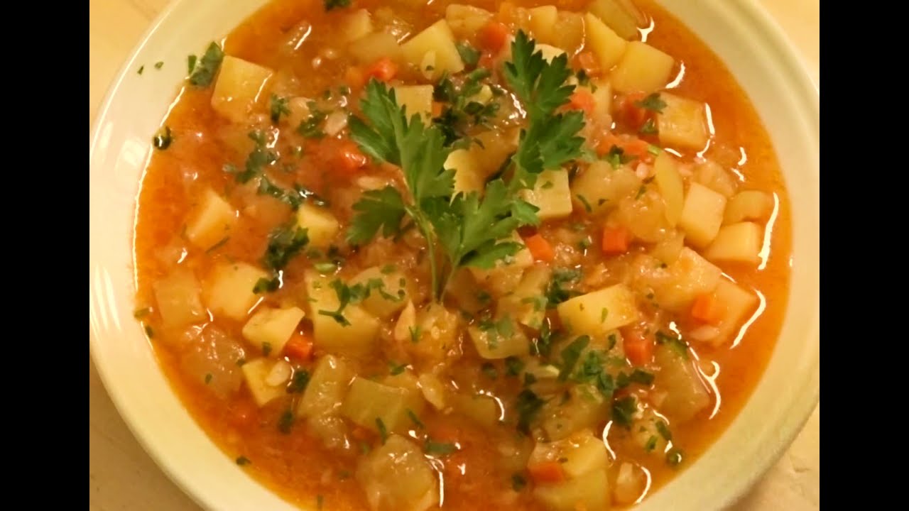 MINESTRA ESTIVA DI ZUCCHINE E PATATE (alla Ghiotta)