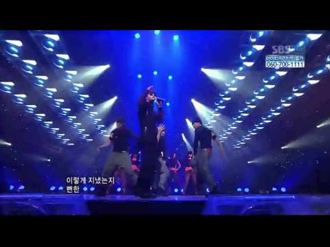 HyunA  Change Ft JunHyung from BEAST @ Popular Norae (720p HD)