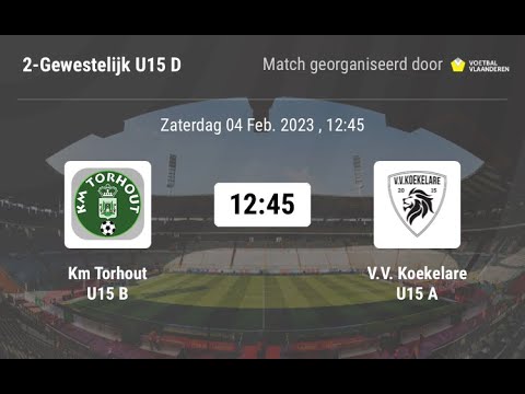 GU15_B KM Torhout - Koekelare