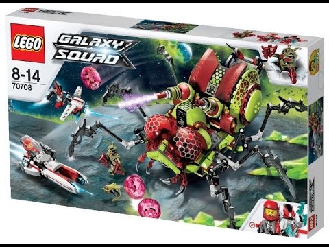 Vidéo LEGO Galaxy Squad 70708 : L'insecte tranchant