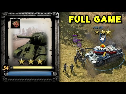 T-34 WITH 54 KILLS!? [4v4 Red Ball Express] [SOV Urban Defense Tactics] — Company of Heroes 2