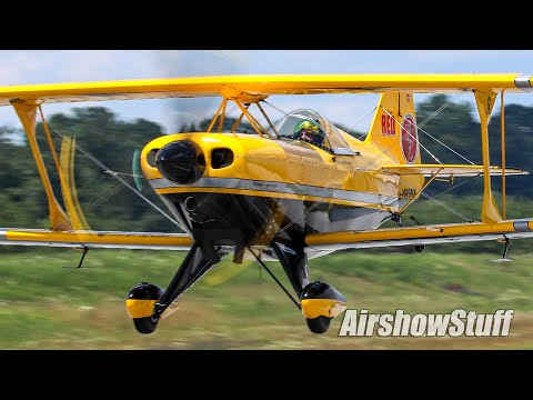 Pitts Aerobatics - Buck Roetman - Black Flag 2020