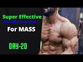Super Effective Exercises For Shoulder (Mass Builder) DAY-20