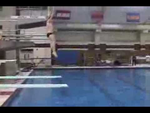 Aaron's Springboard Diving Freshman Year