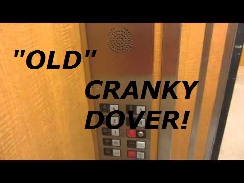 Deception!  Terribly Modded Dover traction elevators at Allwine Hall UNO