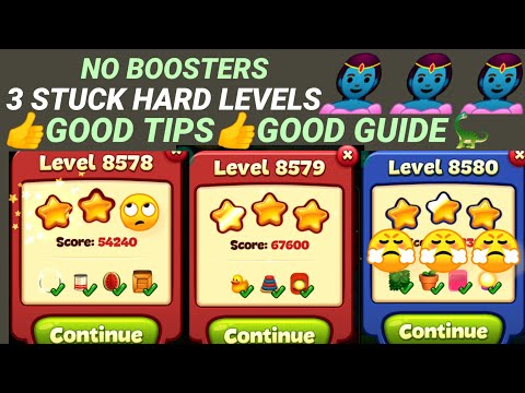 toon blast 3 HEAVY HARDEST LEVELS 8578|8579|8580 👍NO BOOSTER GUIDE🦕😤🦖