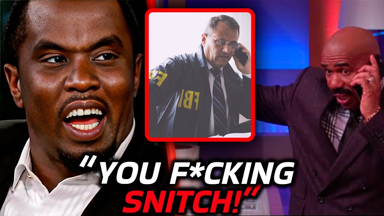 Diddy FURIOUS As Steve Harvey Exposed As FBI Informant All Along!
