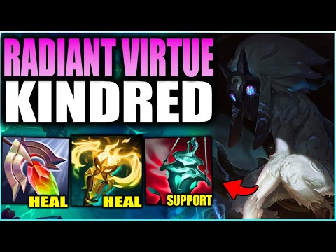 Radiant Vitrute Kindred Actually Works?! Jungle Support Kindred Is Sleeper! - League of Legends