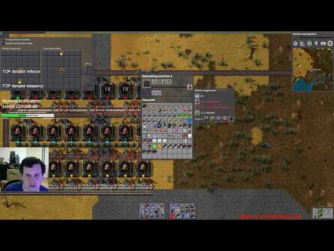 Factorio S05E08 Bob's mod - ladění továrny 2, laser turrety, blueprinty (2017, v0.14)
