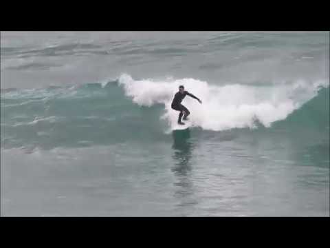 Winter surf sessions 17/18. Twin fin surf