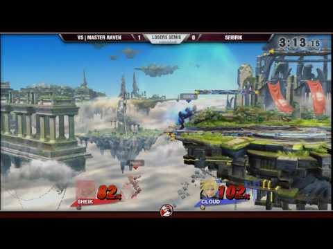 VS Weekly 2/16/17 - Losers Semis - Master Raven (Sheik) vs. Seibrik (Cloud) - Smash 4