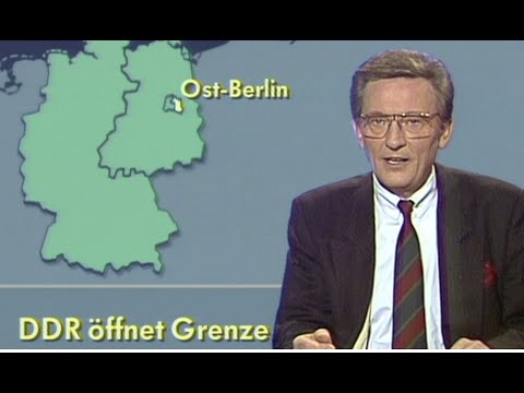 Tagesschau 9. november 1989 20.00 Uhr