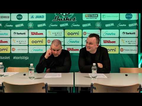 KTP-Basket - Bisons Loimaa, lehdistötilaisuus 19.12.2025