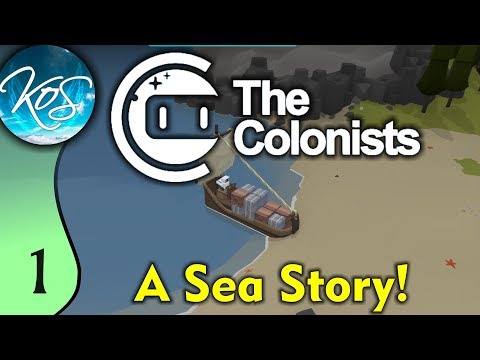 The Colonists Ep 1: JOURNEY TO ISLANDS UNKNOWN! - Scenario 3: The Sea! - Let's Play, Gameplay